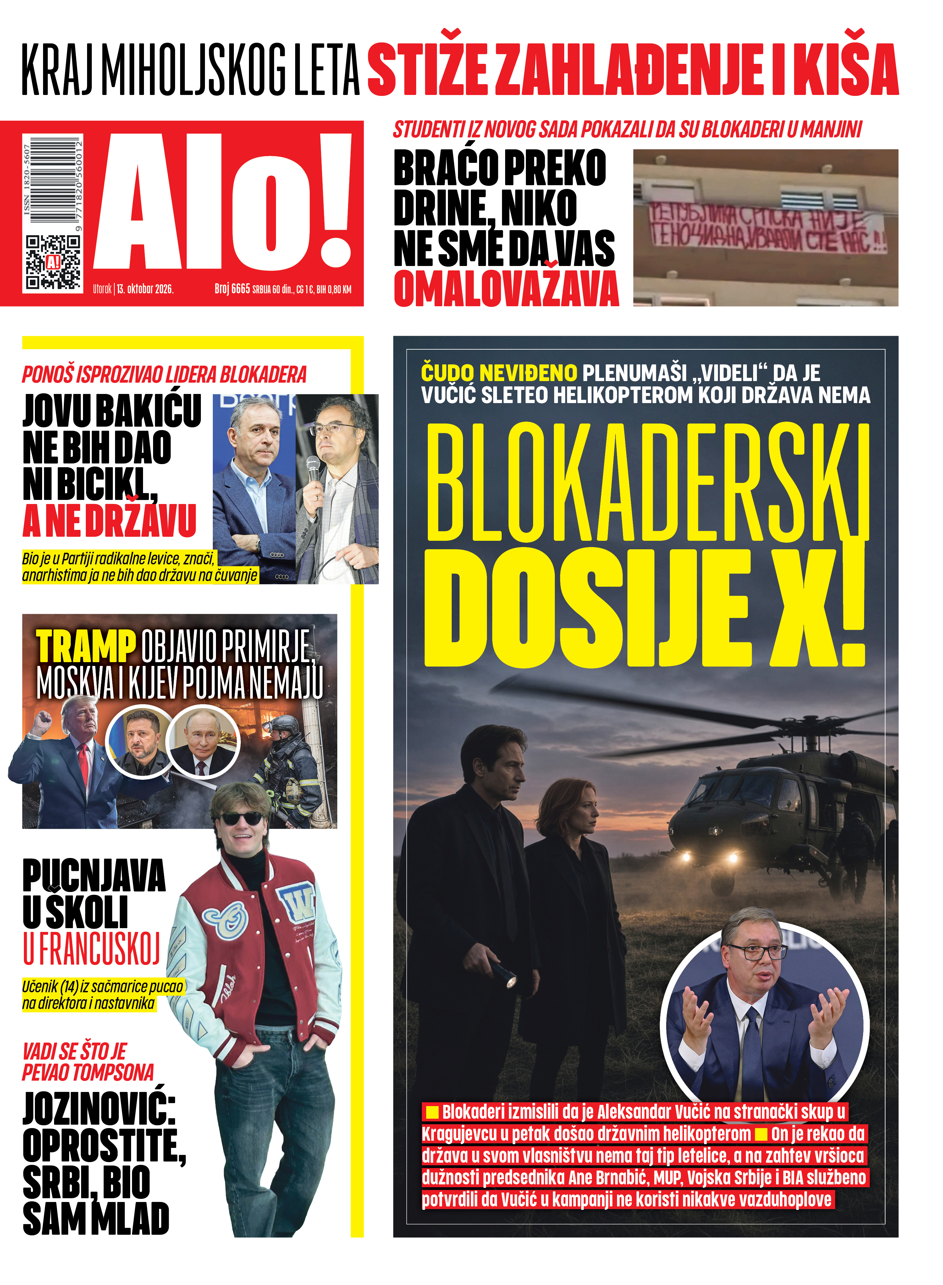 Naslovna Alo! novina Naslovna Alo! novina