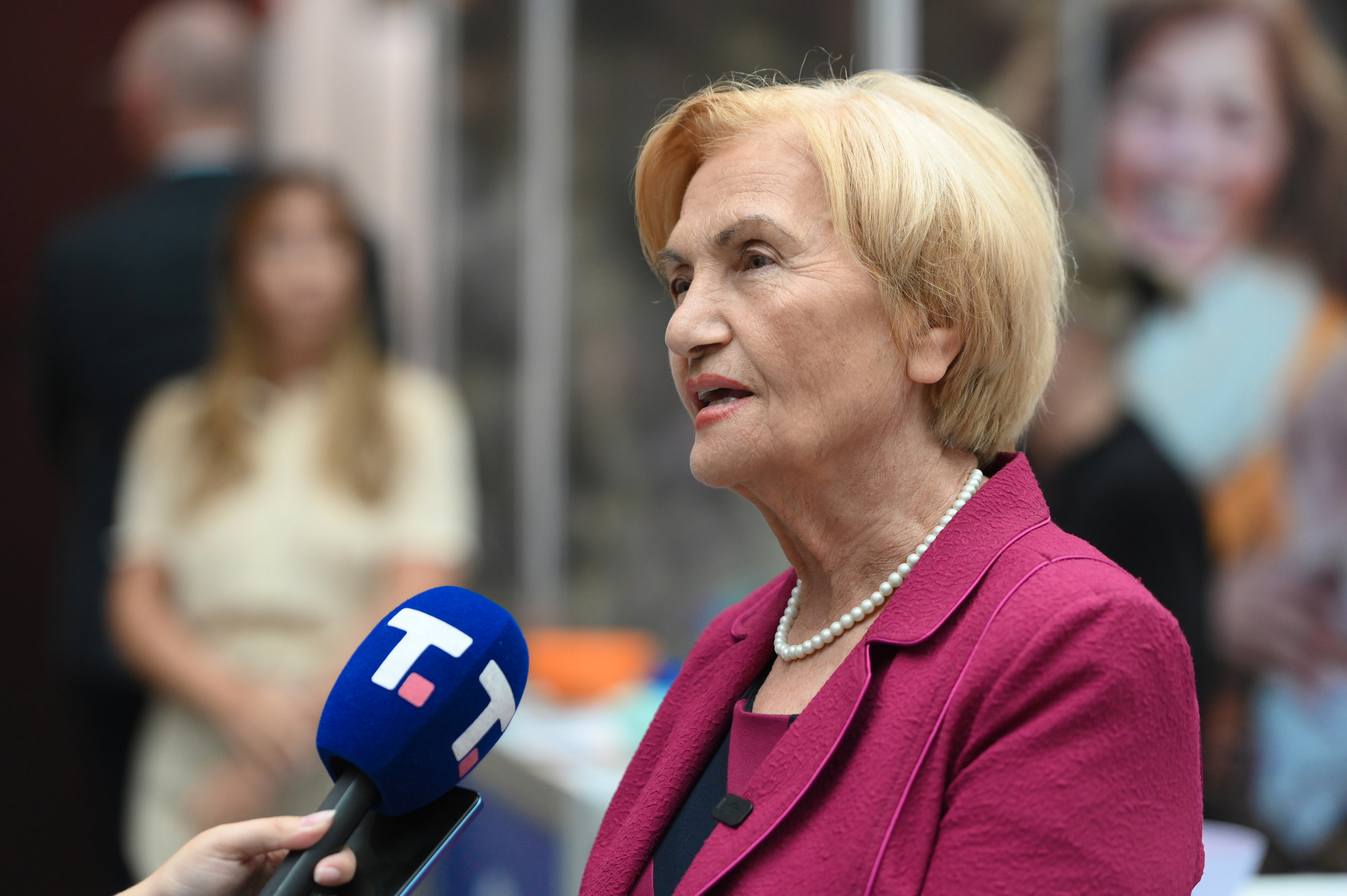 Predsednica Udruženja penzionera grada Novog Sada Milena Žarković
