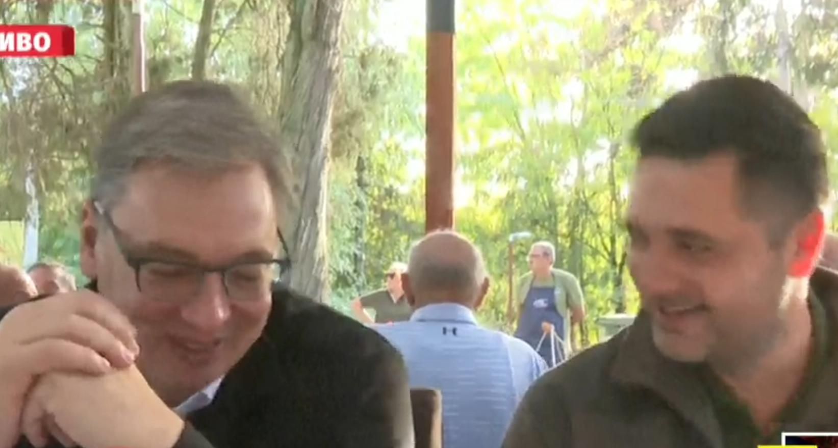 Vučić s lovcima Vučić s lovcima