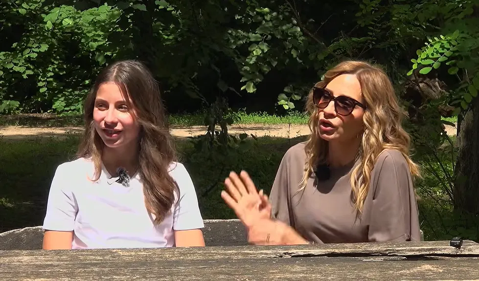 Sara Madžgalj i Dubravka Mijatović 