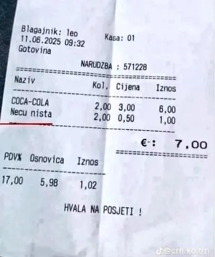 račun