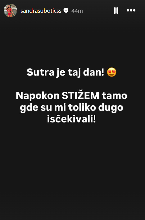 Aleksandra Subotić sutra ulazi u Elitu Aleksandra Subotić sutra ulazi u Elitu