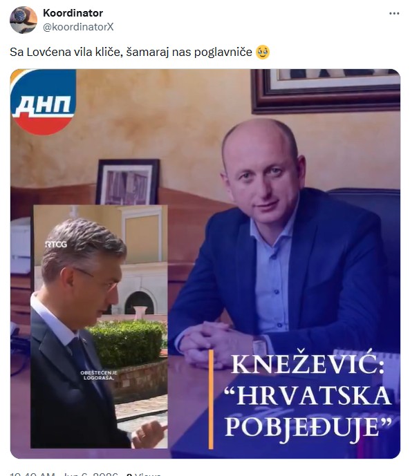 Crna Gora ponižena