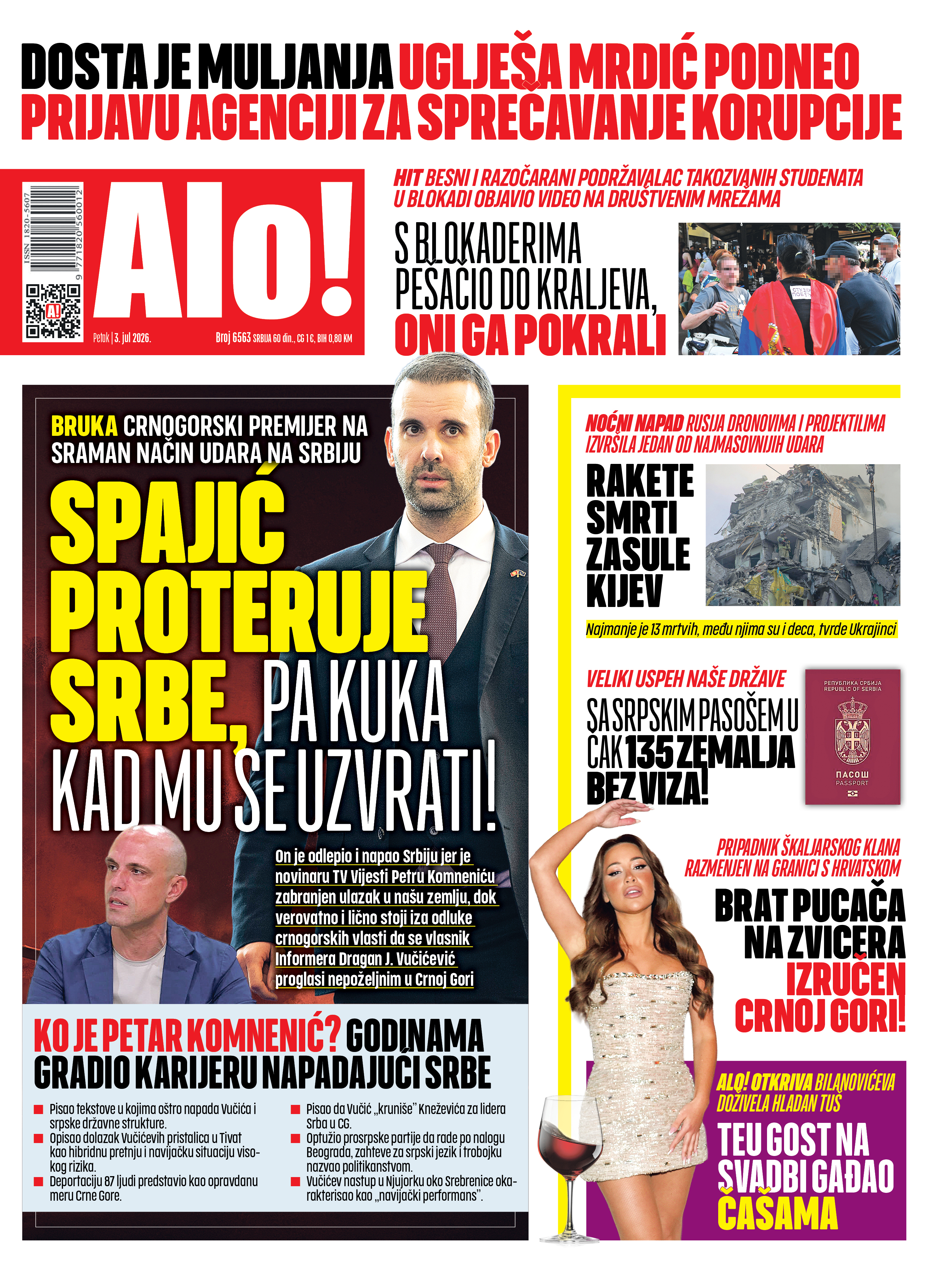Naslovna Alo! novina Naslovna Alo! novina