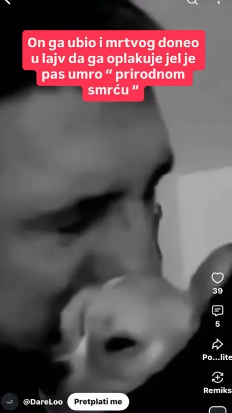 Objava Filipa Cara