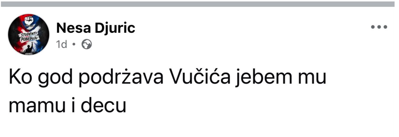 Uvrede blokadera 1 Uvrede blokadera 1