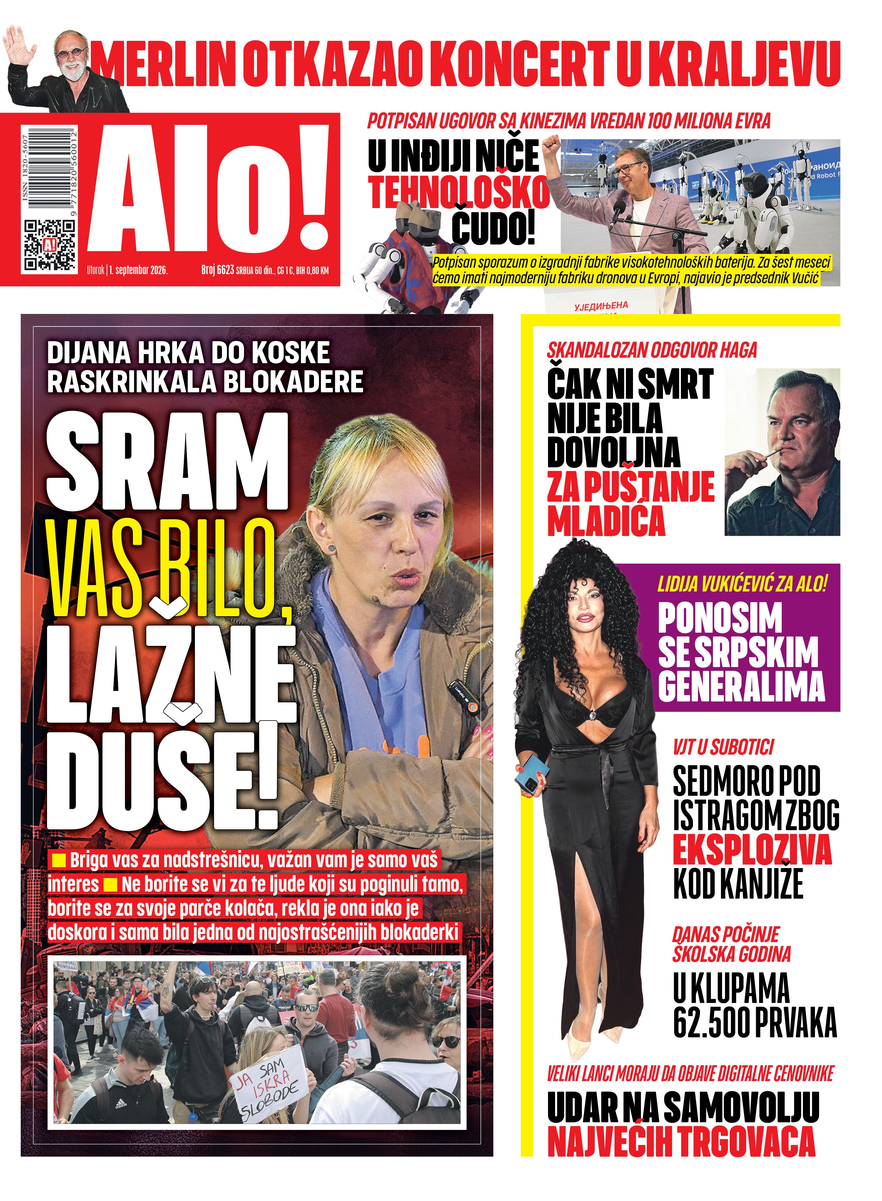 Naslovna Alo! novina Naslovna Alo! novina