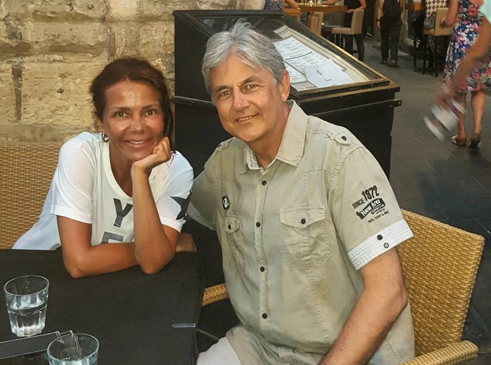 Jelena Bačić Alimpić sa mužem