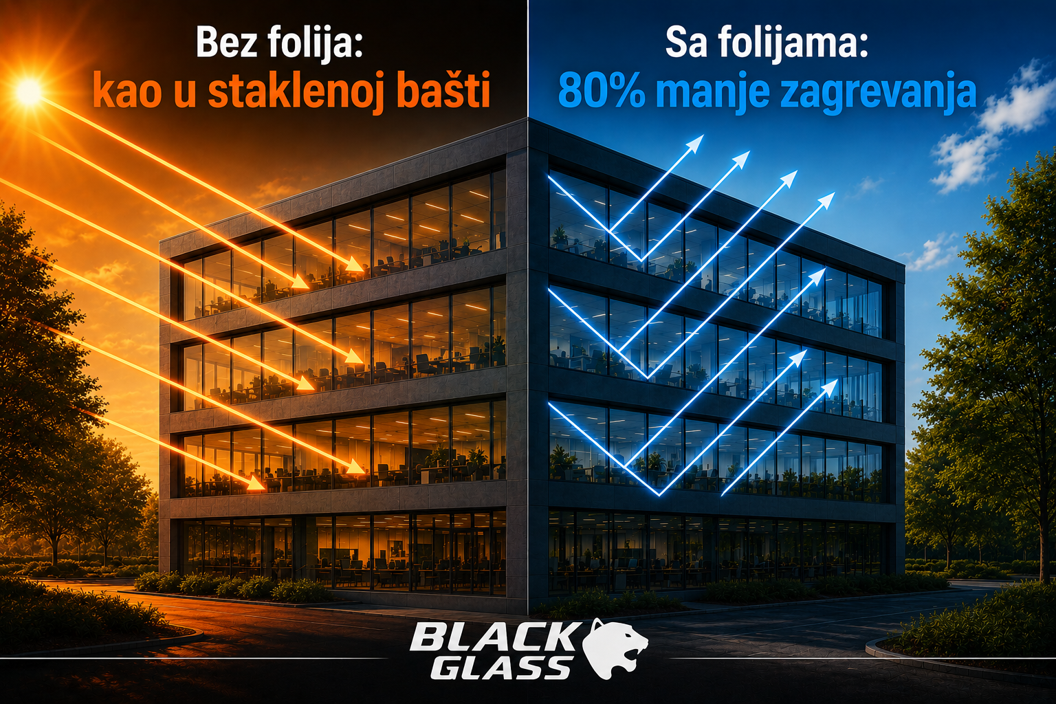 Black glass