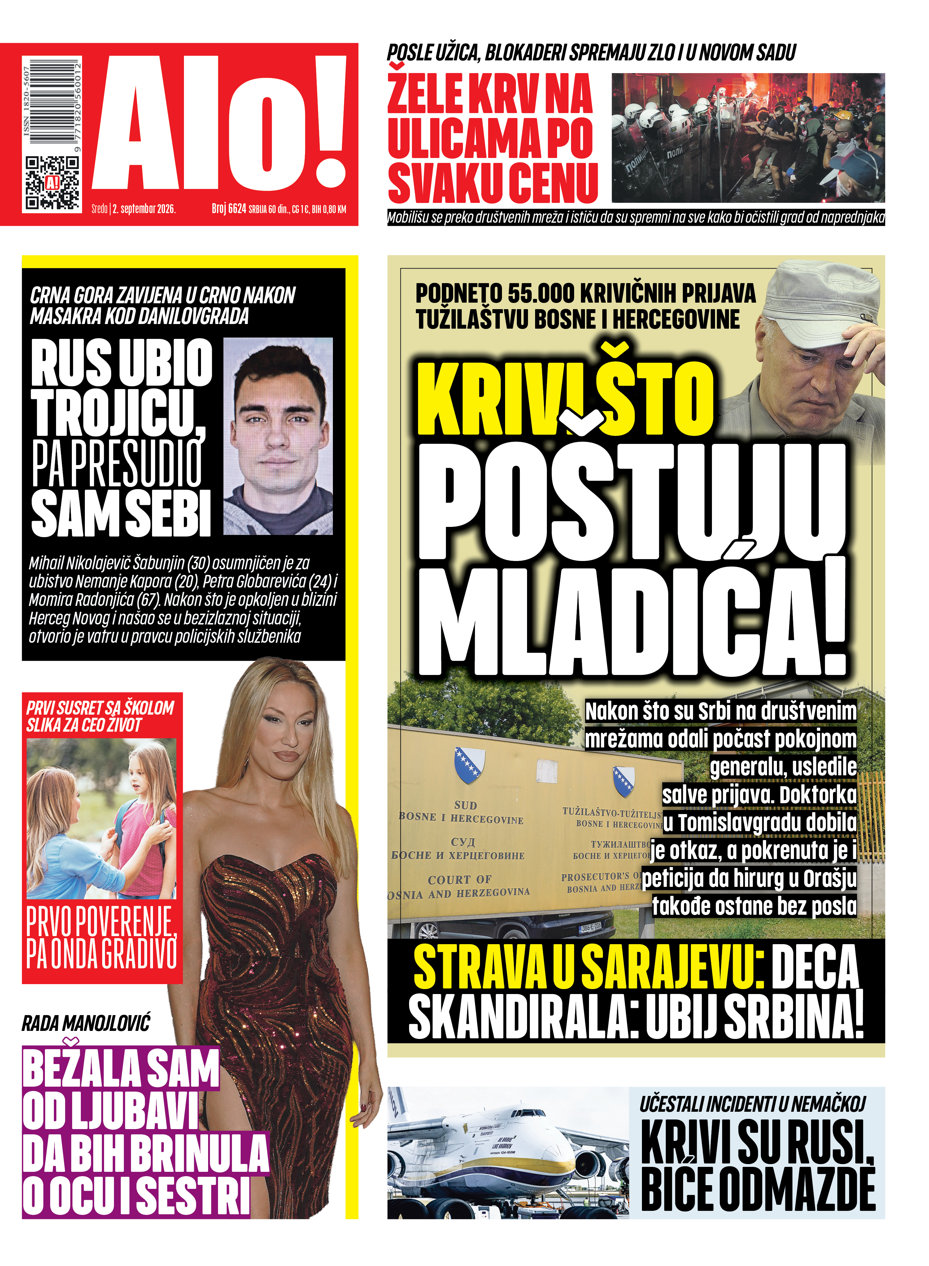Naslovna Alo! novina Naslovna Alo! novina