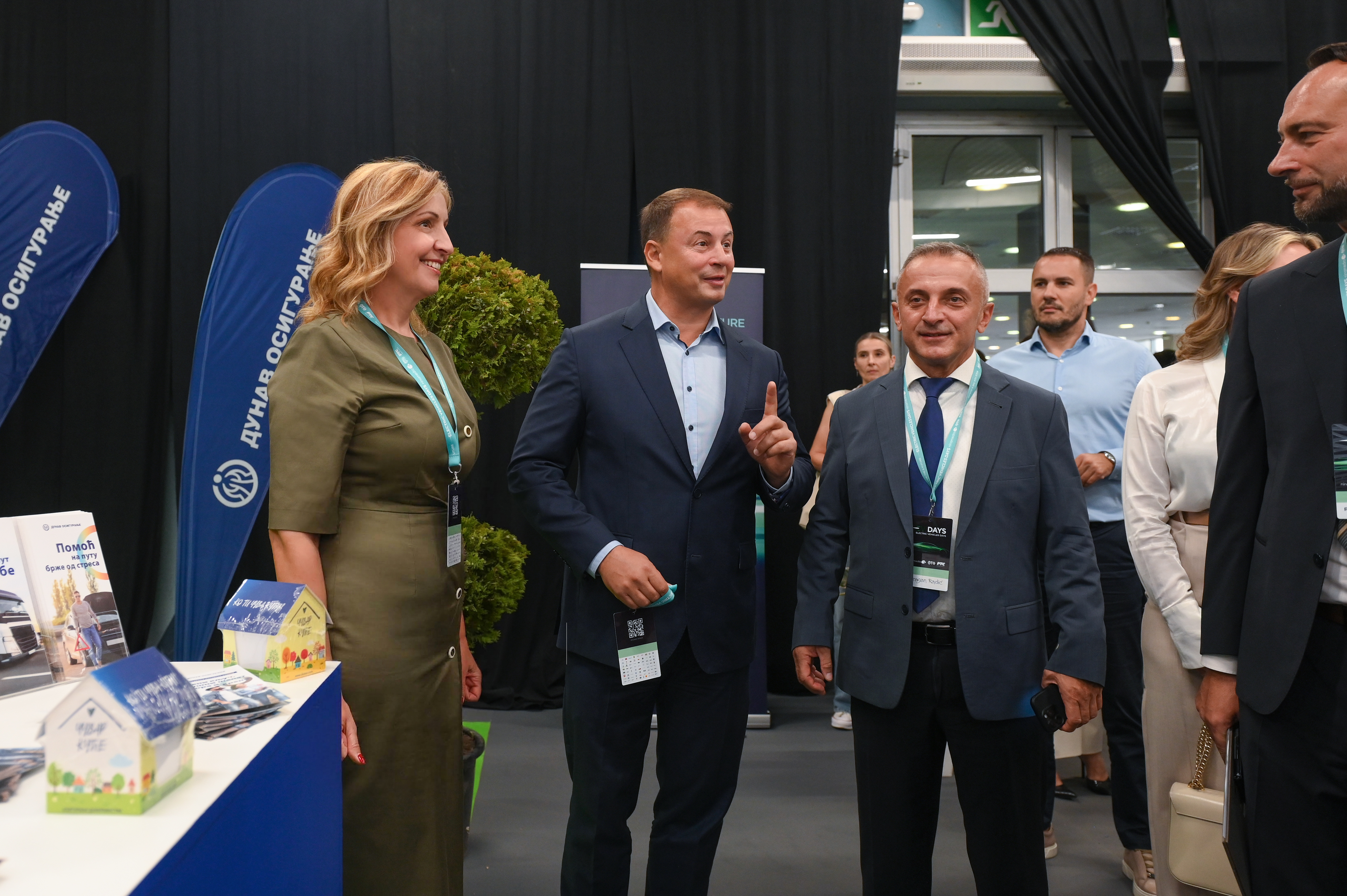 Stand Kompanije Dunav osiguarnje posetili su predstavnici institucija, privrede i akademske zajednice