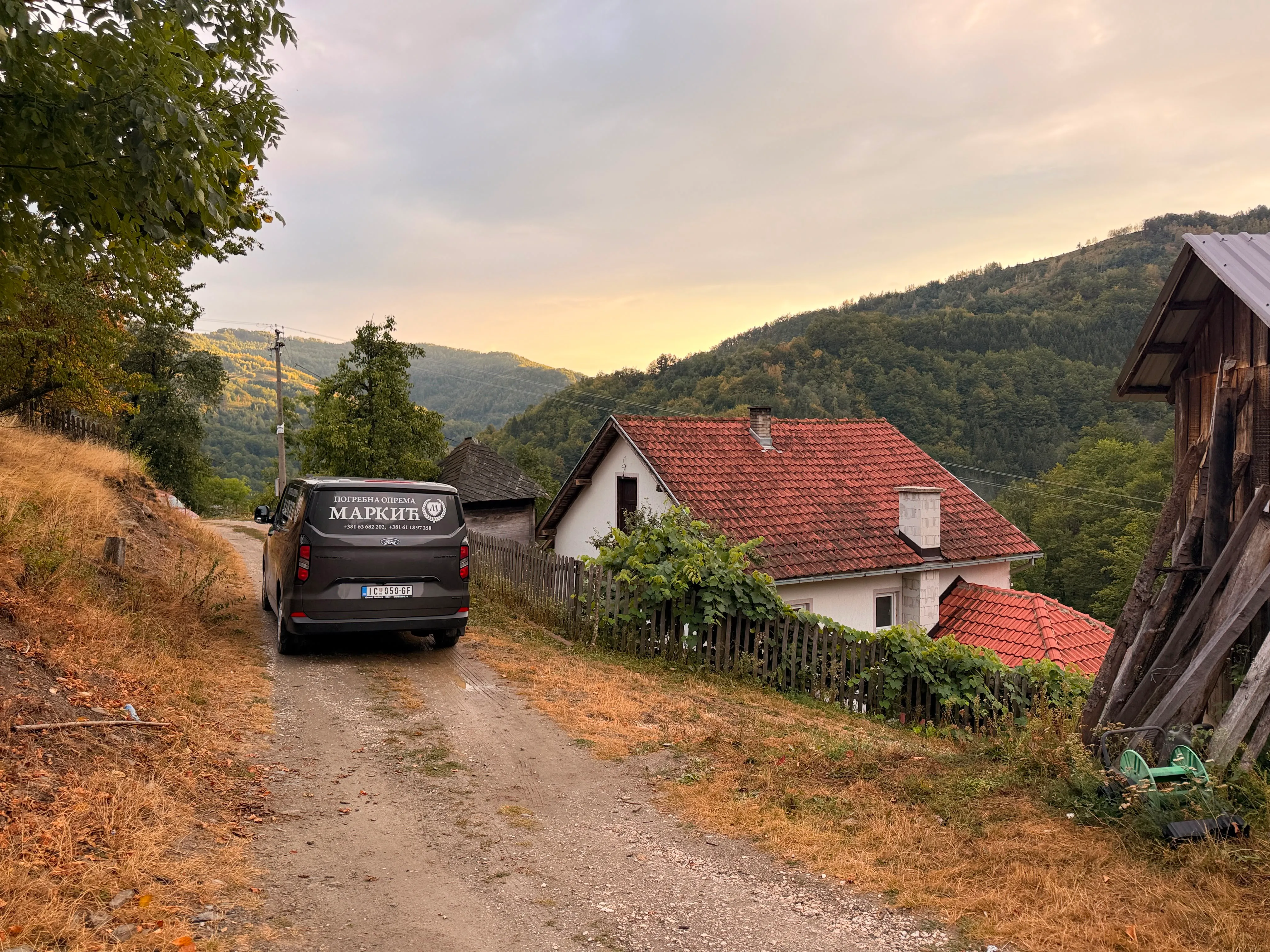 Mesto tragedije u selu Opaljenik Mesto tragedije u selu Opaljenik