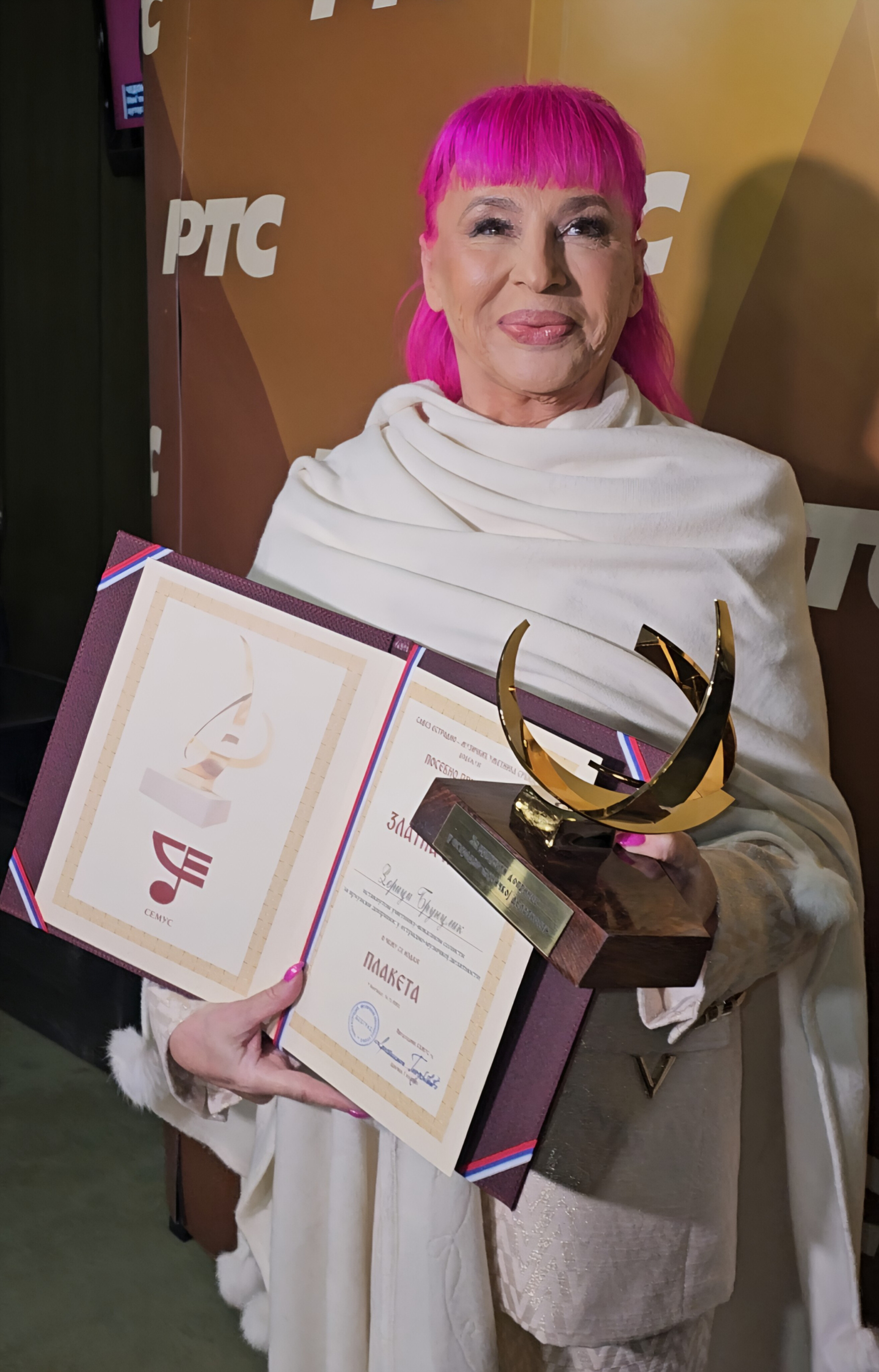 Zorica Brunclik priznanje za rad