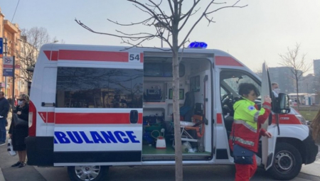 SAOBRAĆAJNA NESREĆA KOD ALEKSANDROVCA Ima povređenih