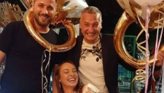 OVO SU DVA MUŠKARCA KOJI NA RAZLIČITE NAČINE VOLE ISTU ŽENU! Gore društvene mreže, Gagi objavio sliku sa Markom, pa se obratio Luni i unuci (FOTO)