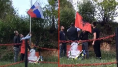 SRAMOTA Skinuli srpsku zastavu u Končulju i podigli albansku