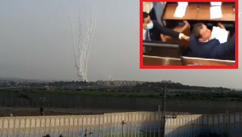 NAPADNUT JERUSALIM Raketiran Izrael, skupština evakuisana (VIDEO)