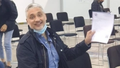 Čedomir Jovanović se javio sa Sajma: Lekari me nisu puštali na vakcinaciju jer su bili zabrinuti! (FOTO)