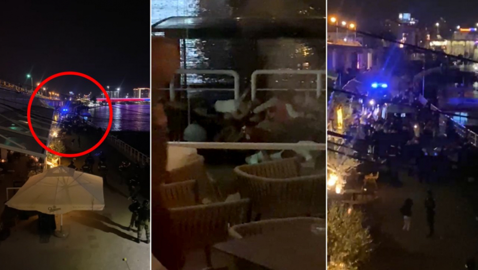 Stampedo krenuo oko 21.30, rulja rušila sve pred sobom! Huligani lomili i mermerne stolove, maltretirali goste - svi detalji incidenta u Beton hali