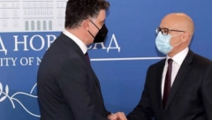 MILOŠ VUČEVIĆ: Drago mi je da nastavljamo saradnju Novog Sada i Tivta!