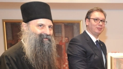 Vučić sutra ruča sa patrijarhom Porfirijem - tema tokom obeda je sledeća
