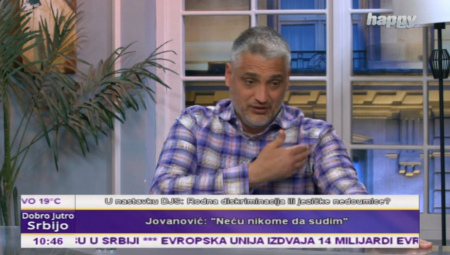 ČEDA JOVANOVIĆ PLAČE I TRAŽI BESPLATNO OBEZBEĐENJE OD DRŽAVE Rebiću, ti si kriv, vrati policiju da me čuva!