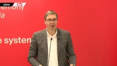 VUČIĆ NA SVEČANOM OTVARANJU FABRIKE U JAGODINI Nova radna mesta za građane Srbije (VIDEO)