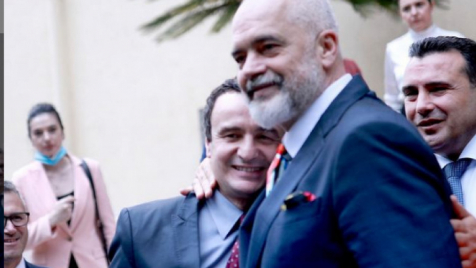 ŠTA SE DEŠAVA? Rama ščepao Kurtija oko vrata, a onda se odjednom pojavio Zoran Zaev