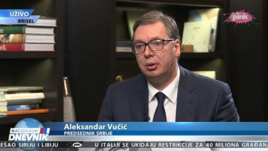 VUČIĆ IZ BRISELA: Krupne odluke u oktobru, narod će imati pravo da kaže šta misli!