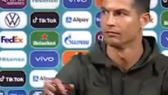 RONALDO NAPRAVIO HAOS NA KONFERENCIJI! Portugalac se razbesneo kada je video šta je na stolu, odmah je reagovao i poručio: Pijte vodu!