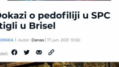PLJUJU PO SRPSKOJ CRKVI Đilasovci ne znaju za drugo, osim da kukaju i puze pred strancima: Dokazi poslati u Brisel