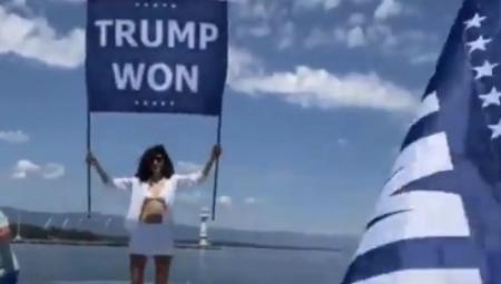 BIN LADENOVA ROĐAKA NAPRAVILA HAOS U ŽENEVI Ima poruku za Bajdena zbog koje mu neće biti dobro! (VIDEO)