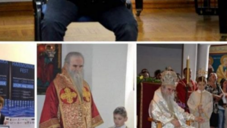 ŠOVINISTIČKA HAJKA NA CETINJU Smetaju im fotografije mitropolita Amfilohija!