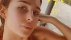 NIJE ZA ONE SA SLABIM SRCEM! Anastasija pokazala savršen stomak, a onda se okrenula i zapalila internet!