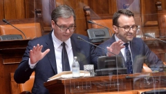 VUČIĆ UPUTIO SNAŽNU PORUKU KOMŠIJAMA Ne zanimaju me sukobi u regionu, bez teskih reči s komšijama