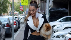 DA LI JE ONA REALNA?! Ana Korać prošetala psa u kolicima za bebe, šok potez starlete naišao na žestoku osudu javnosti (FOTO)