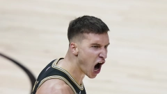 BOGDANOVIĆ PREDVODIO ATLANTU U POBEDI NAD MILVOKIJEM! Zbog našeg asa je popularni Amerikanac podigao tri prsta!