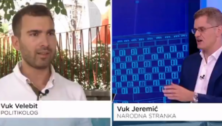 JEREMIĆ VREĐA MLADOG POLITIKOLOGA! Nakon što je pomenuo Vučića, Vuk dobio nervni slom: Sediš u kanalizaciji i ljigav si