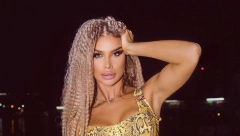 ZMIJSKO TELO OBUKLA U KRZNO Ivana Bum Nikolić rasplamsala maštu jačeg pola (FOTO)