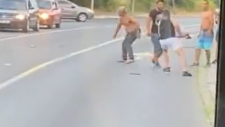 POSLE SNIMKA NA KOME SE JURE SEKIROM, POLICIJA MUNJEVITO REAGOVALA Pohapšeni učesnici brutalne tuče na Banjici