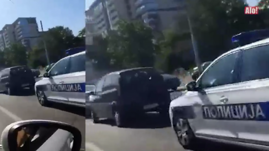 LANČANI SUDAR NA NOVOM BEOGRADU Sudarilo se pet vozila