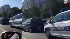 LANČANI SUDAR NA NOVOM BEOGRADU U udesu učestvovala četiri vozila (VIDEO)