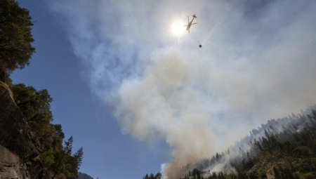 GUSTI DIM GUTA ŠUMU NA DIVČIBARIMA Požar na otvorenom prostoru gasi deset vatrogasnih ekipa