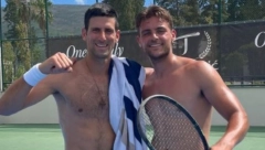 NOVAK ĐOKOVIĆ SE JAVIO IZ CRNE GORE Slikom stavio do znanja rivalima šta ih čeka u Tokiju