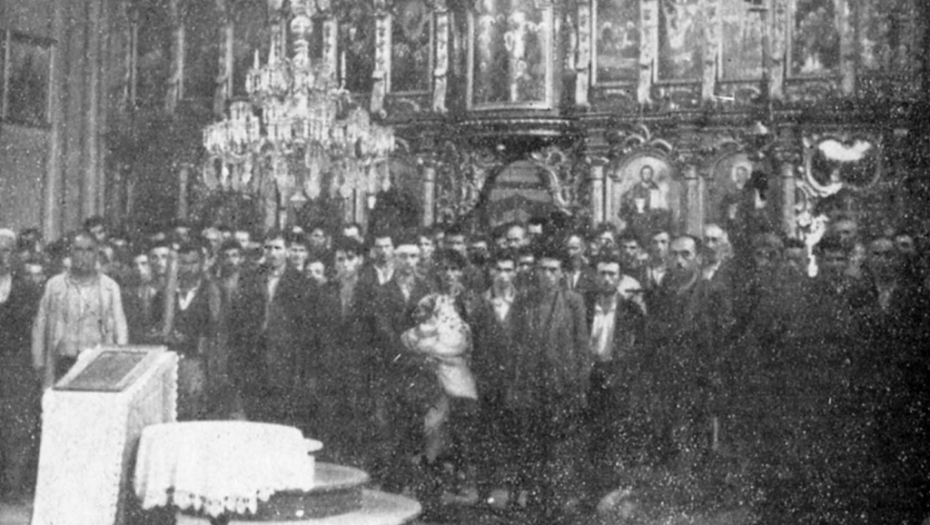 PROMOCIJA USTAŠTVA NA MESTU KLANJA SRBA Na stratištu u Glini hrvatski kvaziistoričari negirali genocid u Jasenovcu