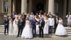 Kolektivno venčanje u Starom dvoru: Sudbonosno "DA" izgovorilo 16 parova (FOTO)