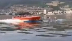 HOROR NA DUNAVU Gliserom prešao preko kajaka sa juniorima! (VIDEO)