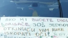 APSOLUTNI HIT, PORUKA RUSKINJE IZ BEOGRADA: Svratite ako imate mu*a, iskopaću vam oči! (FOTO)
