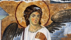 CEO SVET ZNA ZA FRESKU BELOG ANĐELA: Obratite pažnju, jedan detalj sa ove slike povezan je sa Mona Lizom