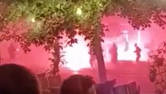 ZAGREB GORI Navijački rat na ulicama (VIDEO)